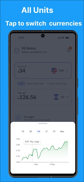 Currency converter app screenshot 3