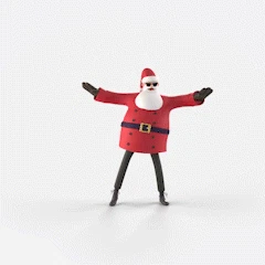 Dancing Santa FM