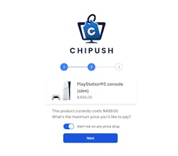 Chipush Price Alerts gallery image