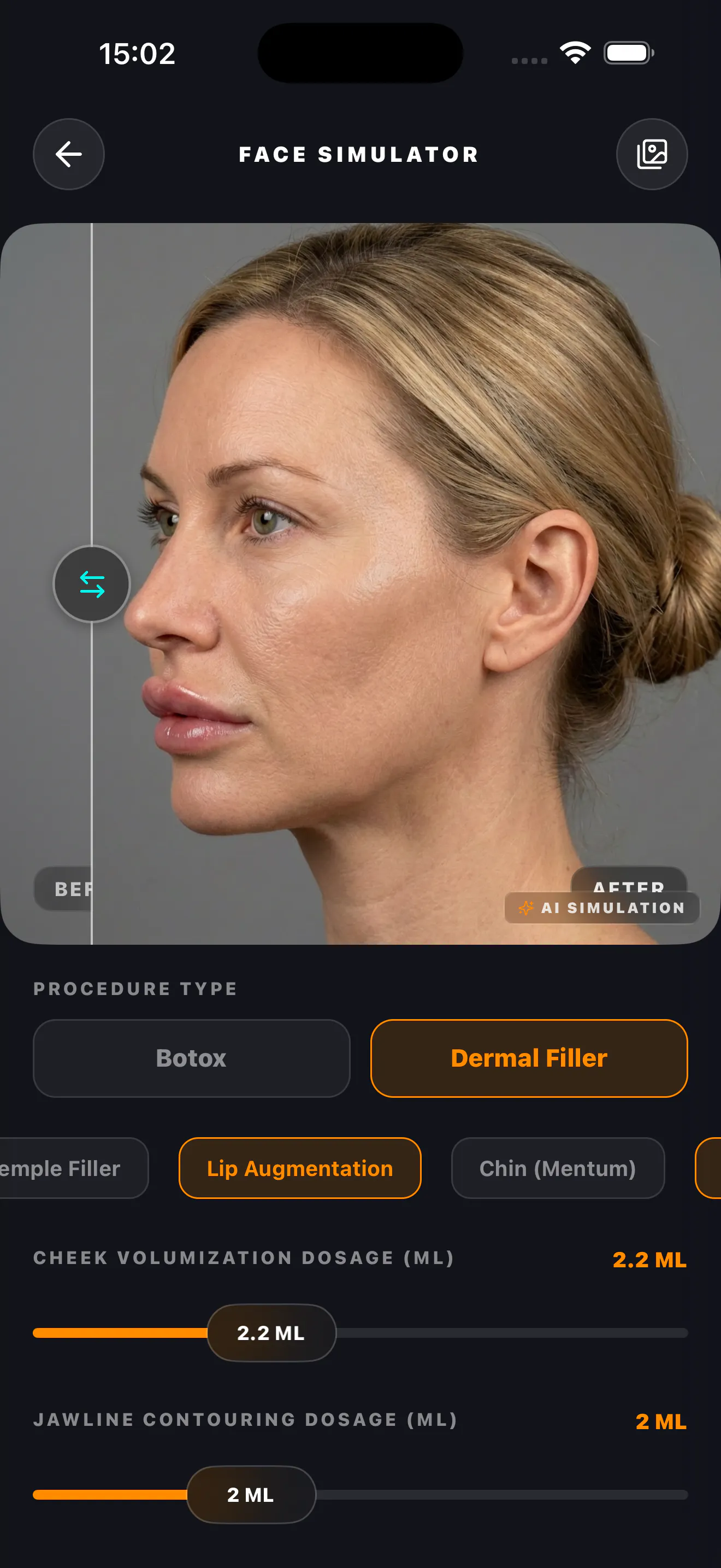 FaceArchitect: AI Aesthetic gallery image