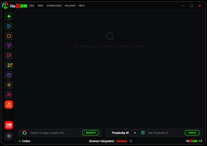 NeXDM screenshot 1