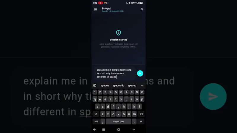 PrivyAI screenshot 1 (video preview)