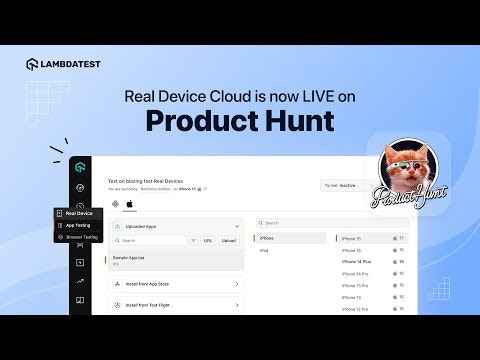 startuptile LambdaTest Real Device Cloud-Test your apps online on 3000+ real Android and iOS devices