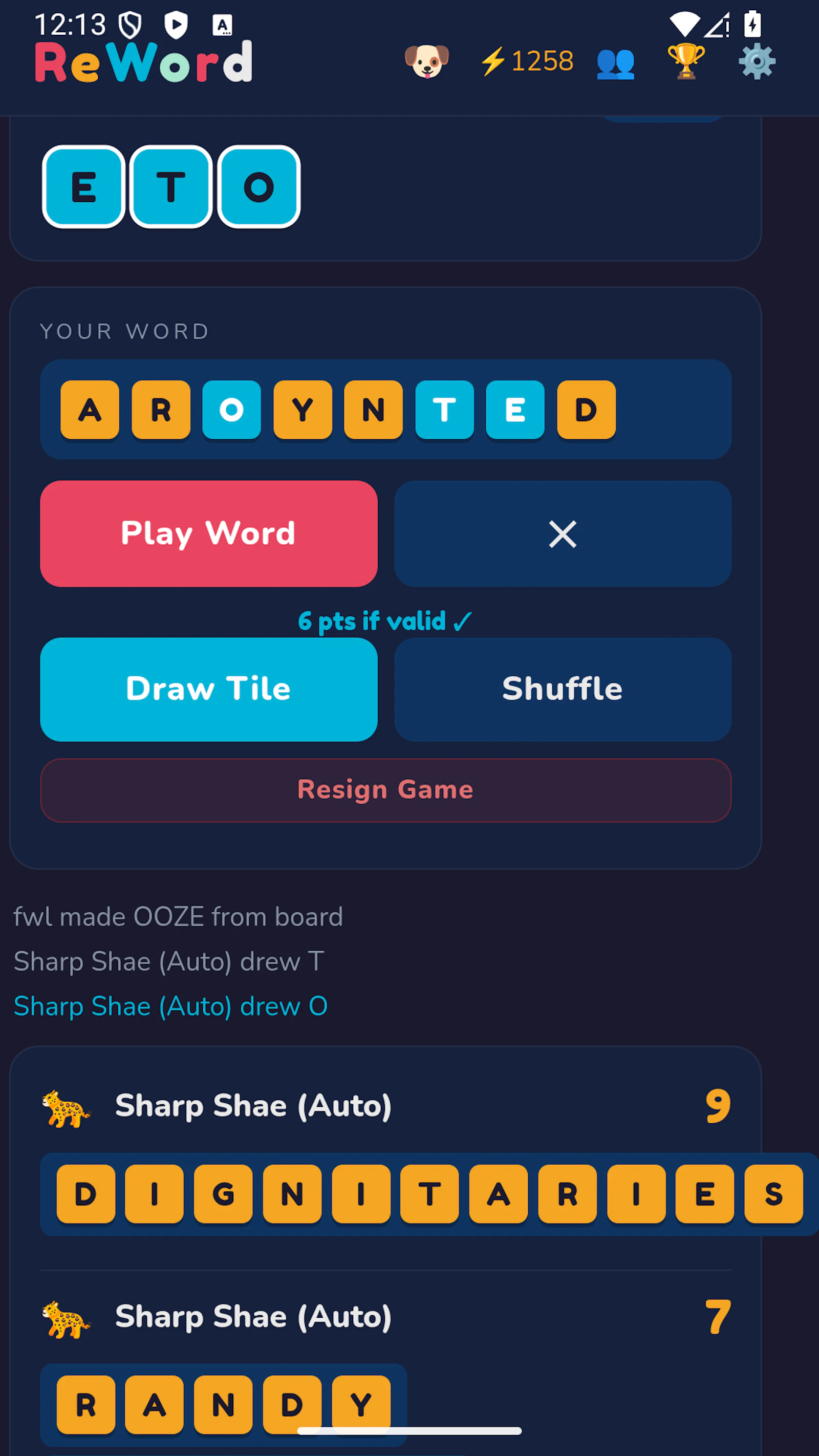Reword screenshot 2