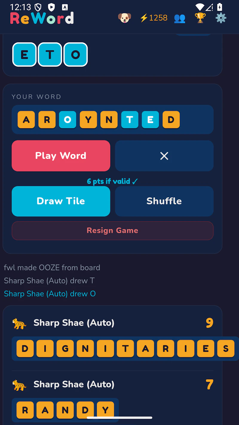 Reword screenshot 2