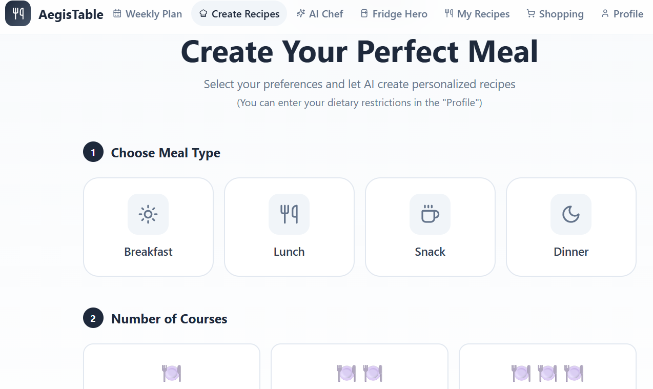 AegisTable gallery image