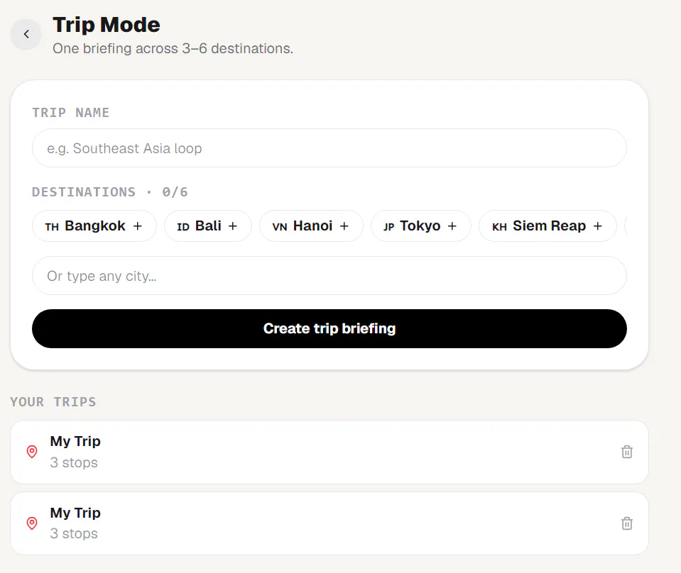 TravelRadar gallery image