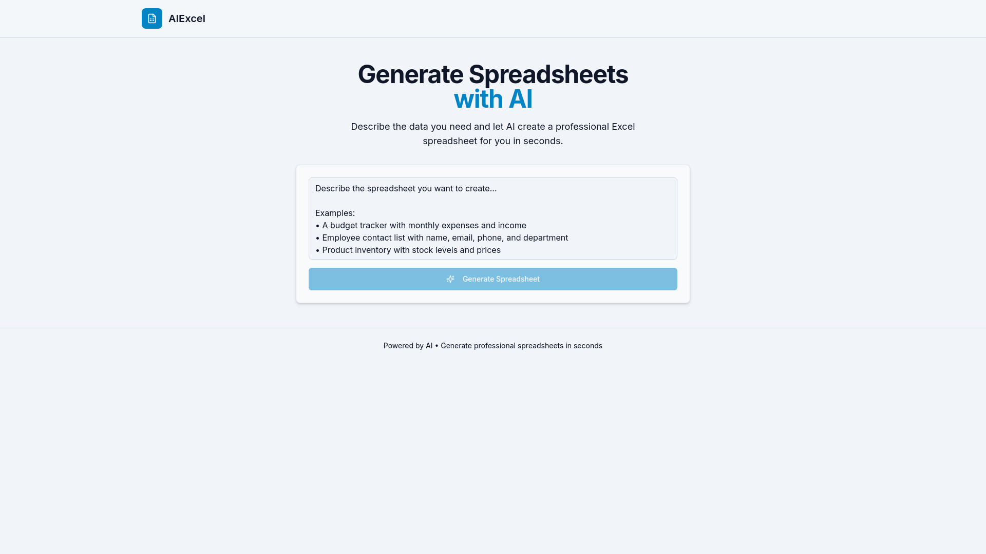 AIExcel gallery image