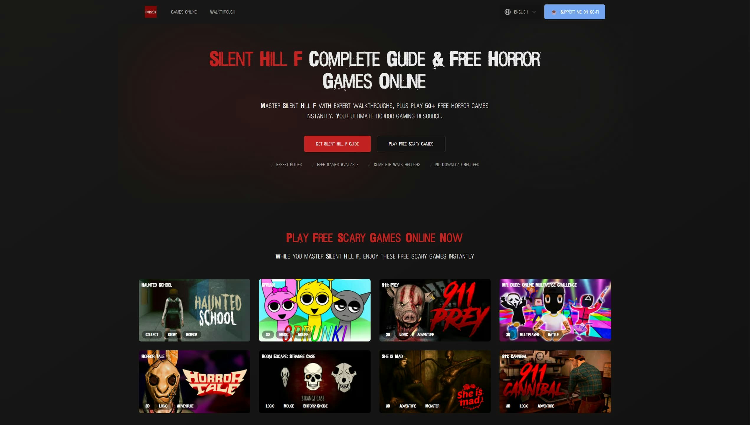 Média Silent Hill F procédure pas à pas - Silent Hill F procédure pas à pas - Jouez des jeux d'horreur gratuits en ligne 1