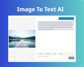 Image to Text AI gallery image