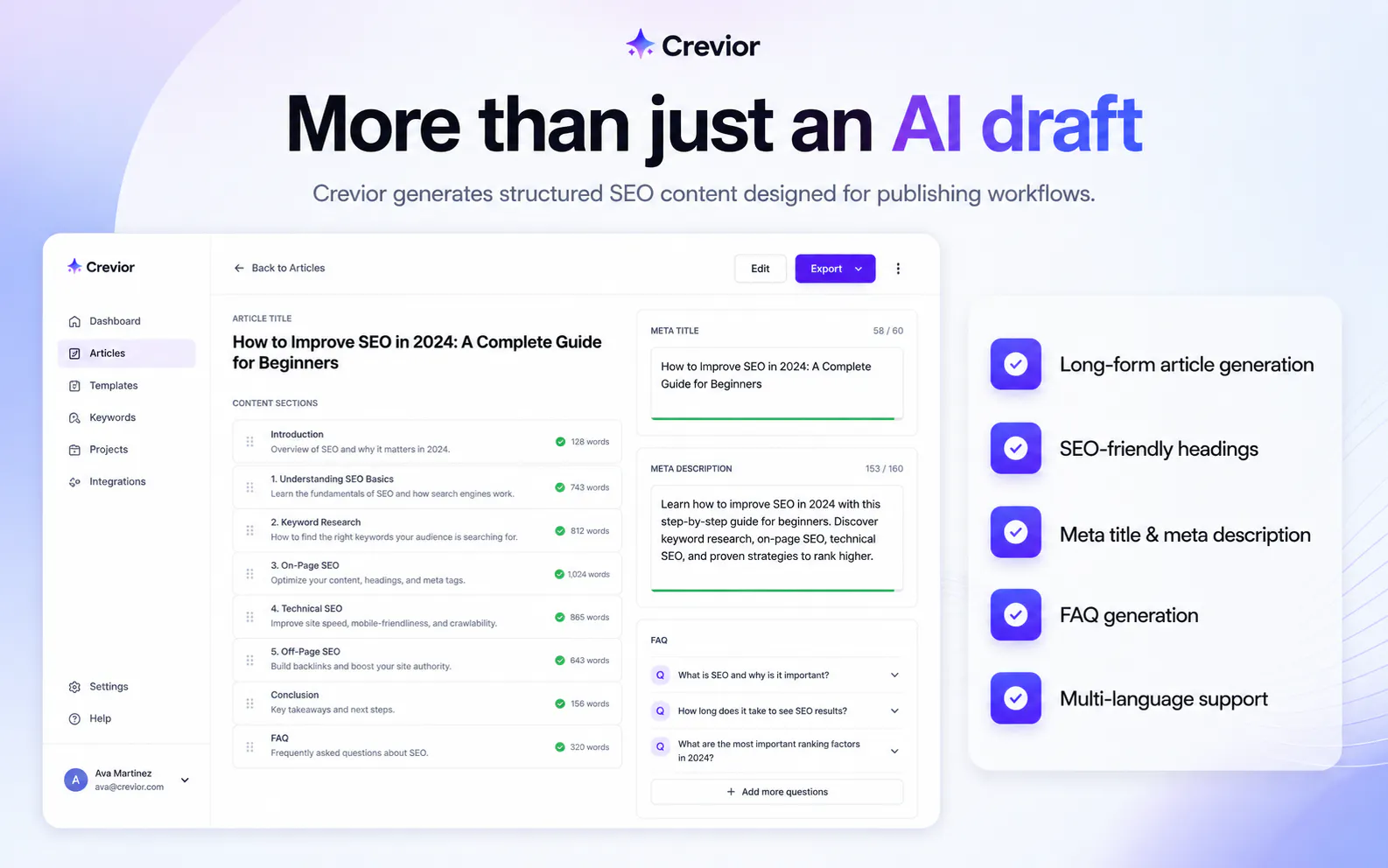 Crevior gallery image