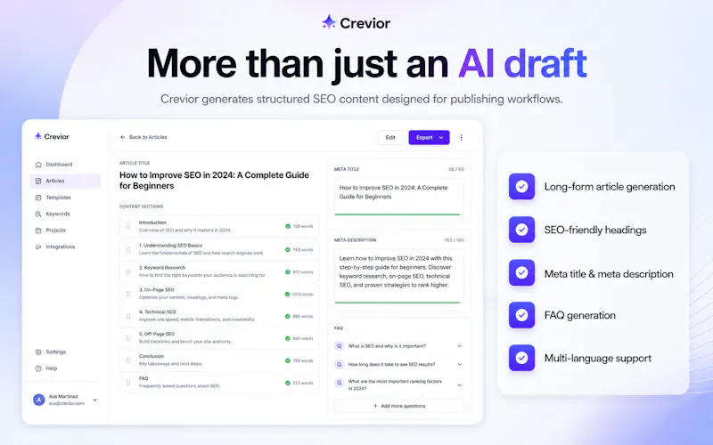 Crevior screenshot 3
