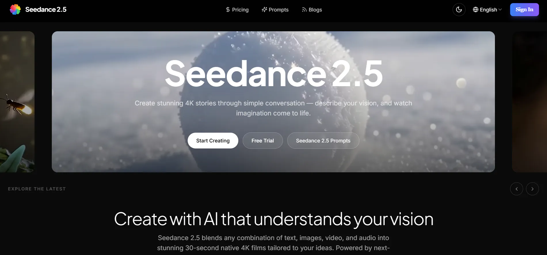 Seedance 2.5 截图