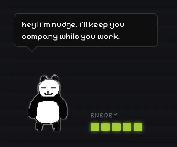 nudge - your desktop productivity pet gallery image