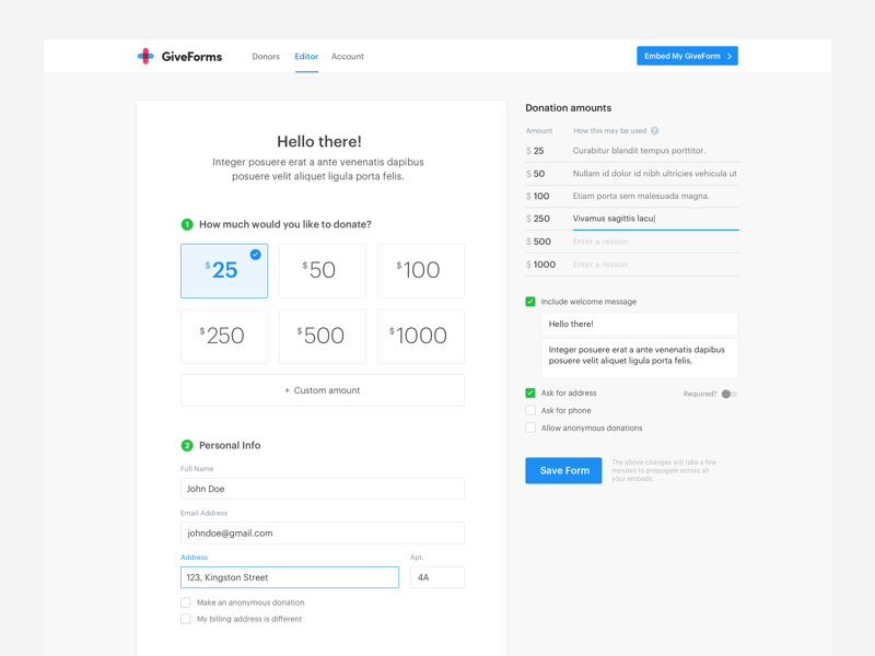 GiveForms Image