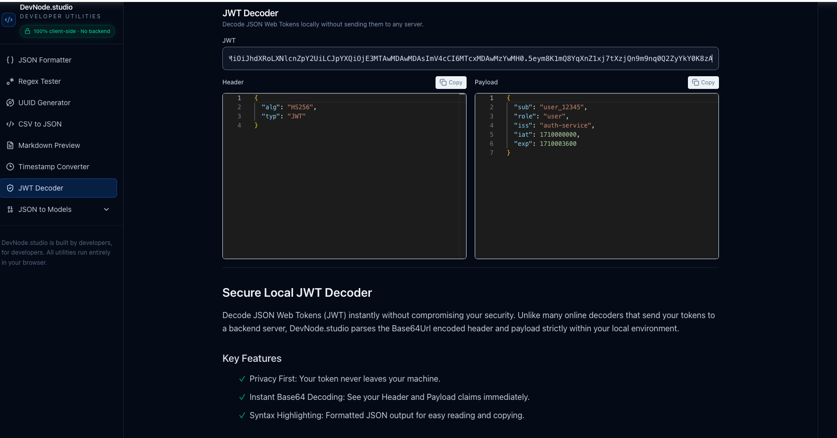 DevNode.studio gallery image