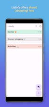Listofy - collaborative lists gallery image