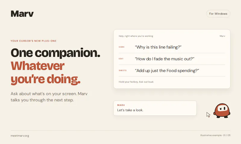 Marv screenshot 2