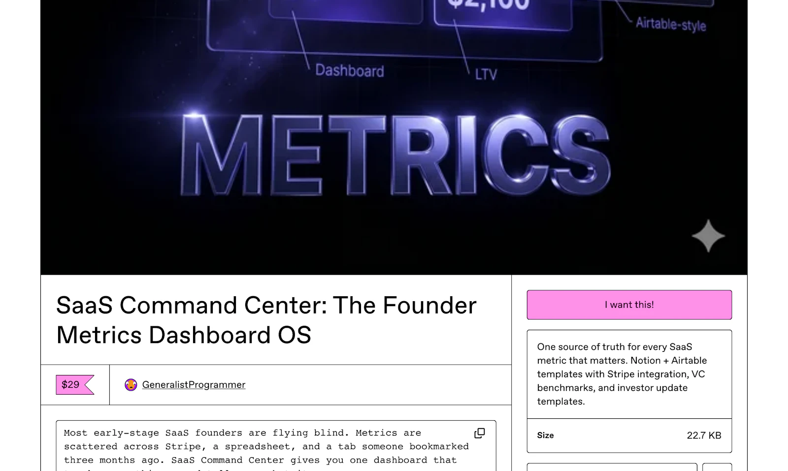 SaaS Command Center screenshot 2