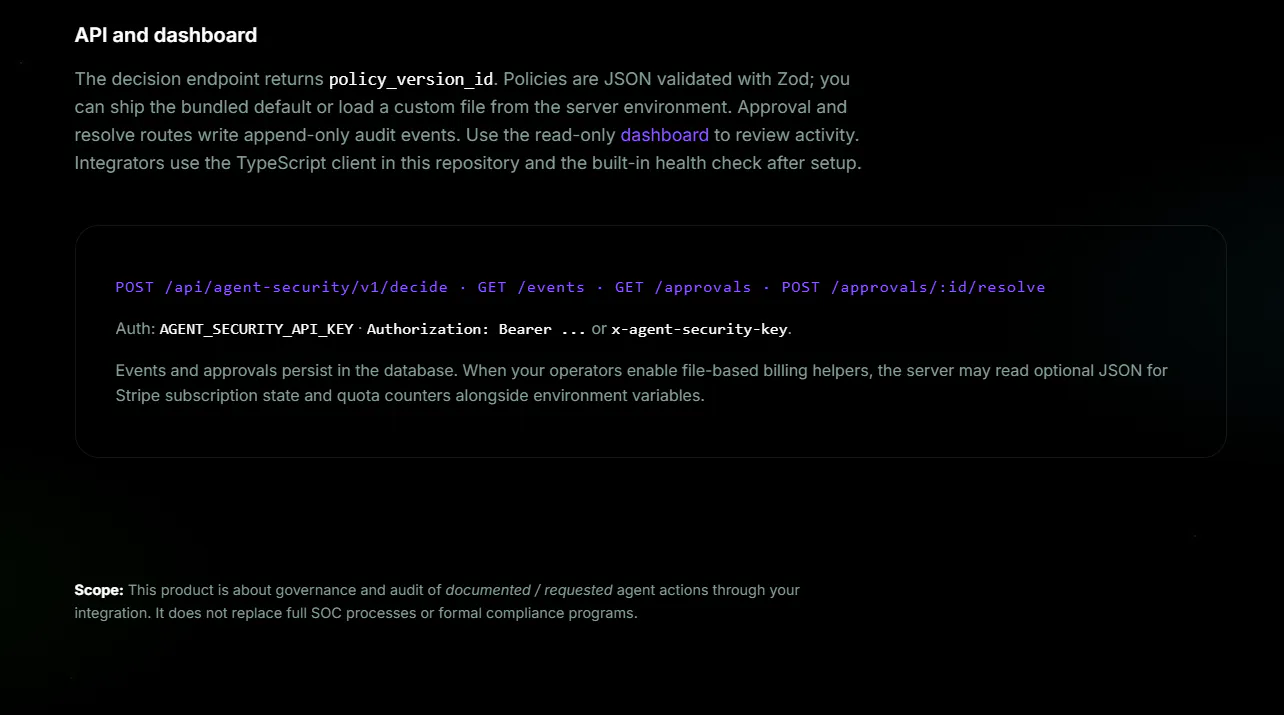Agent Security gallery image