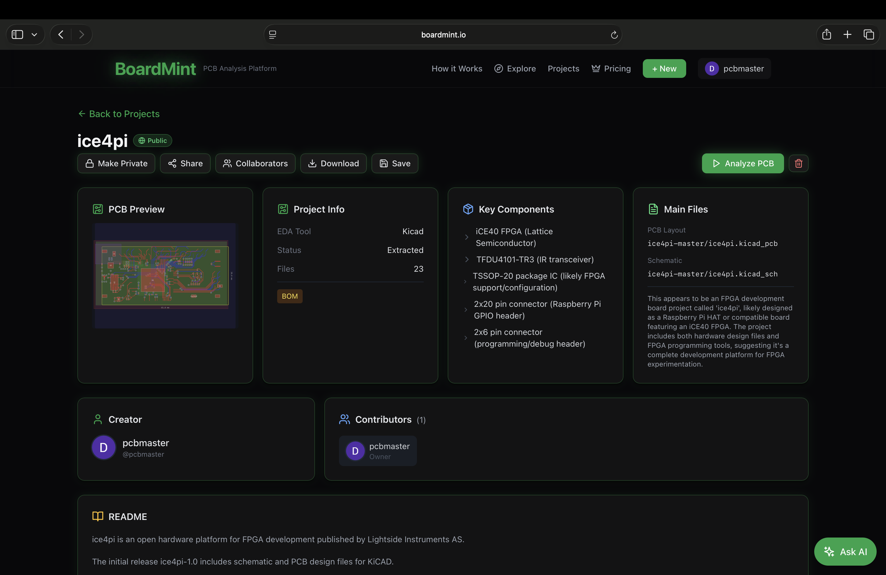 BoardMint - Main product screenshot demonstrating key features and user interface
