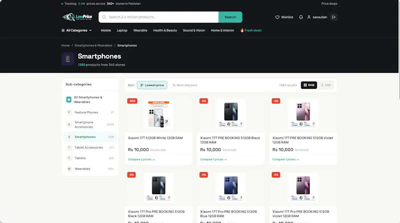 LowPrice.pk screenshot 2