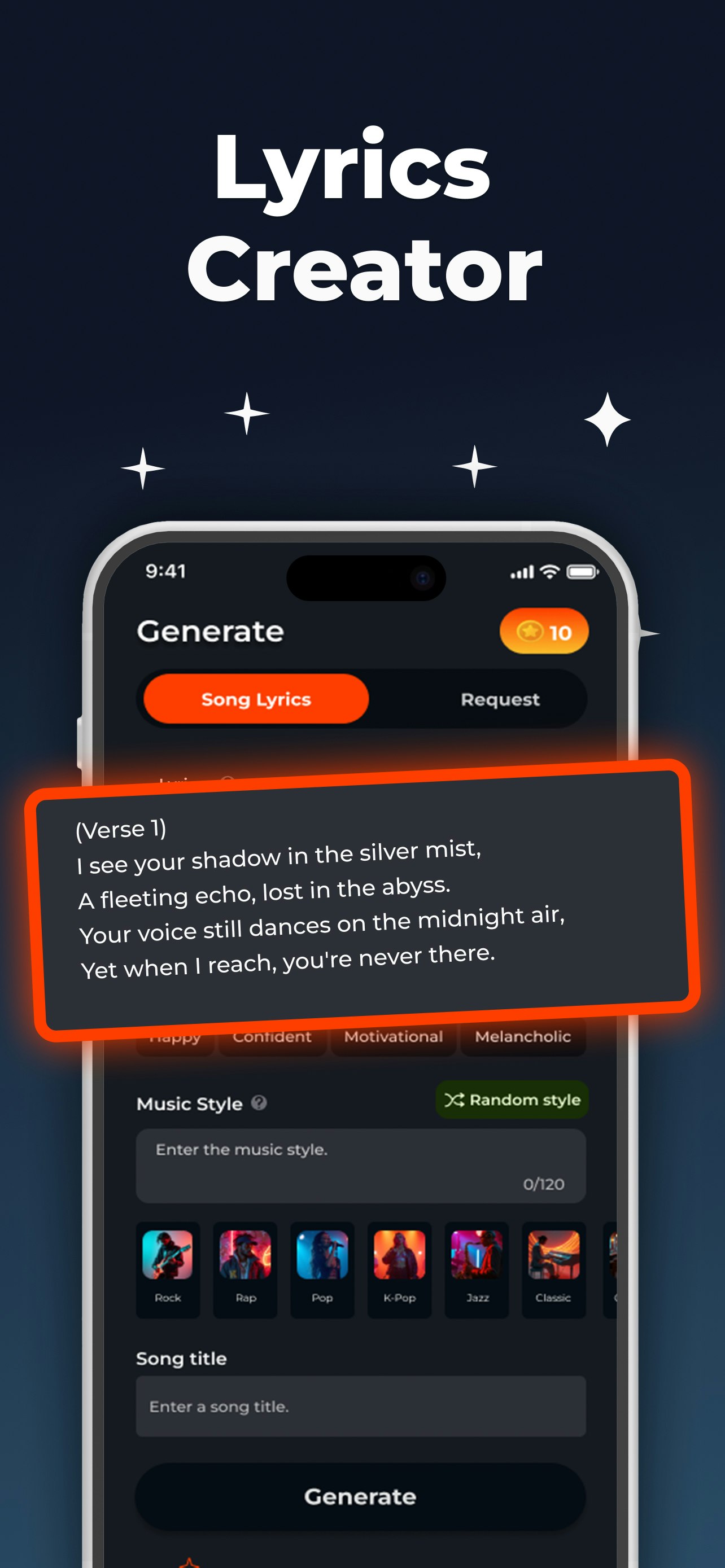 AI Song & Music Generator - Rexa - Verander elk idee in seconden een volledige nummer media 3