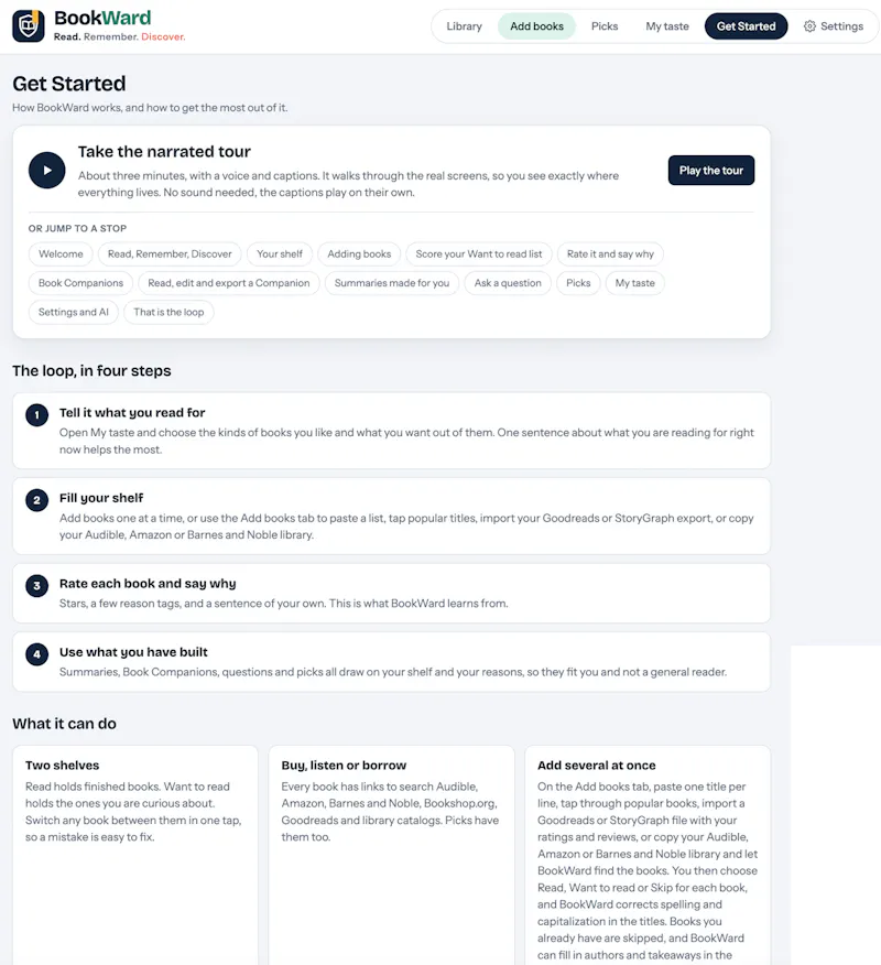 BookWard - Read, Remember, Discover screenshot 4