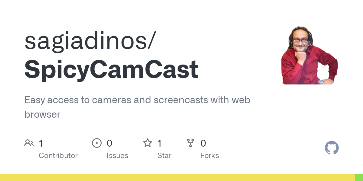 Média Spicycamcast - Accès facile aux caméras et aux screencasts avec navigateur Web 1