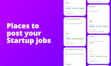 60+ Startup Job Boards gallery image