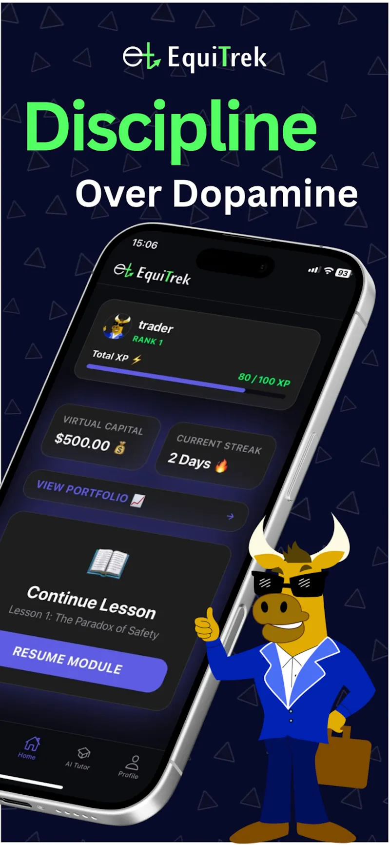 Learn Investing: EquiTrek screenshot 1