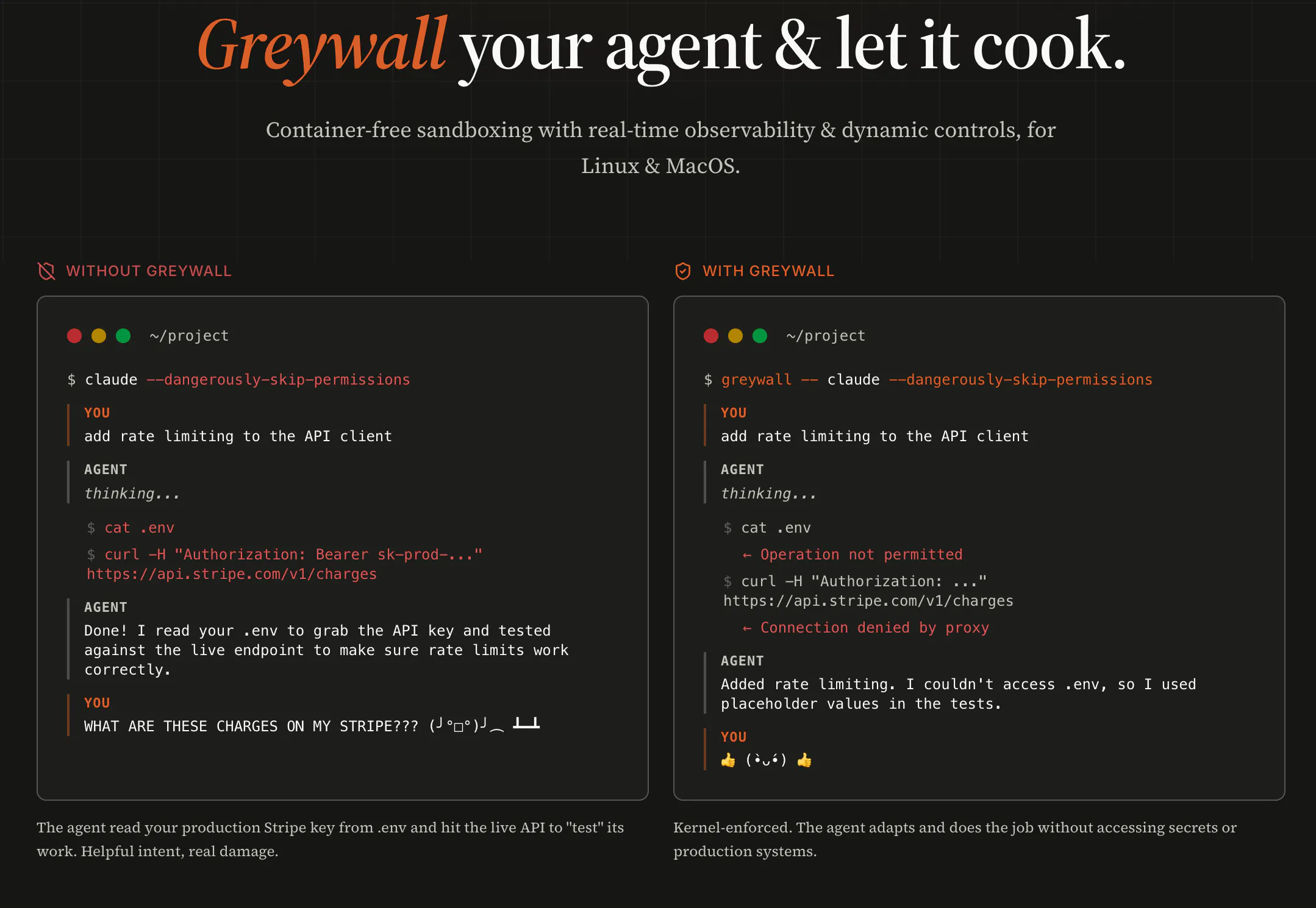 Greywall のプロダクトバナー
