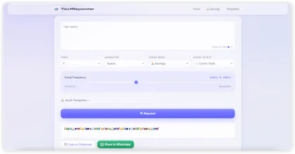 TextRepeater gallery image