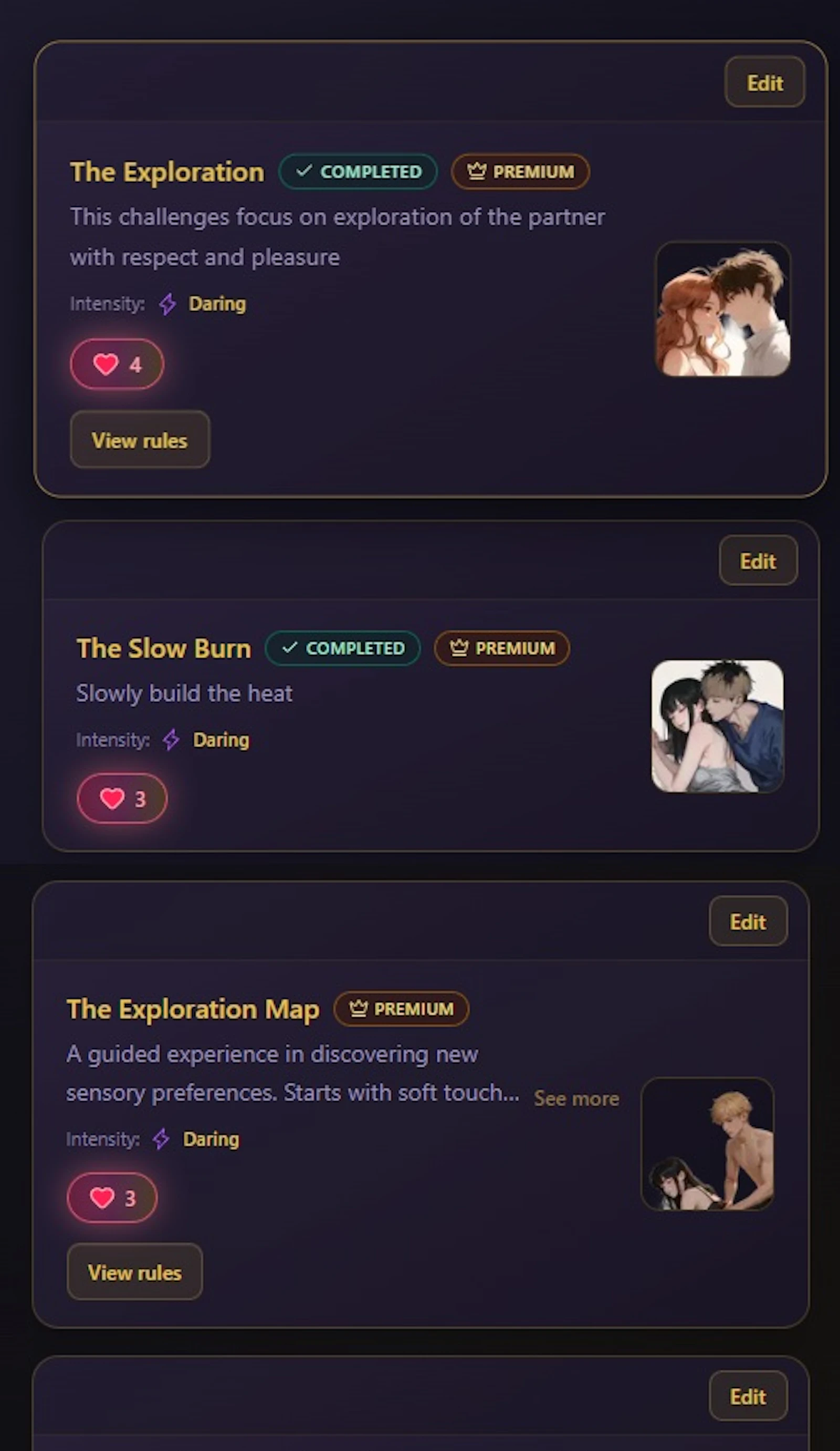 Intimate Challenge screenshot 6