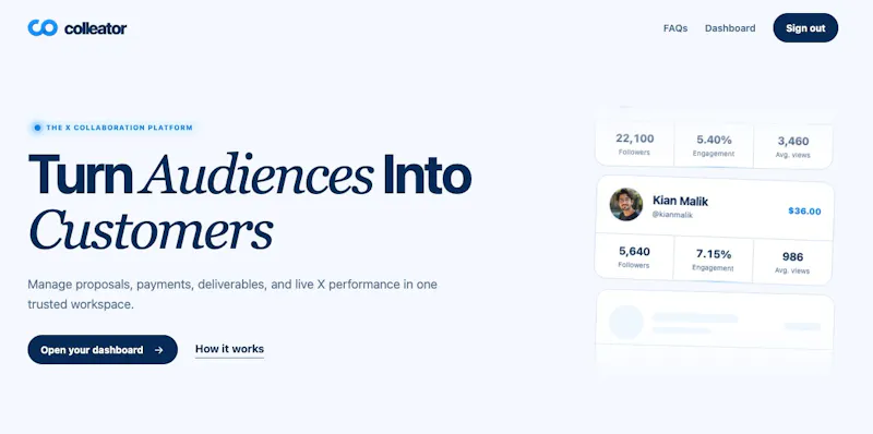 Colleator screenshot 1
