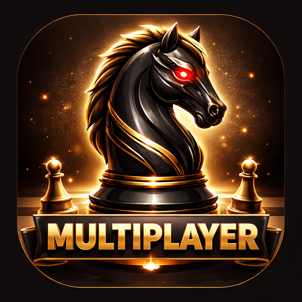 Chess Multiplayer Online - Product Hunt launch logo and brand identity