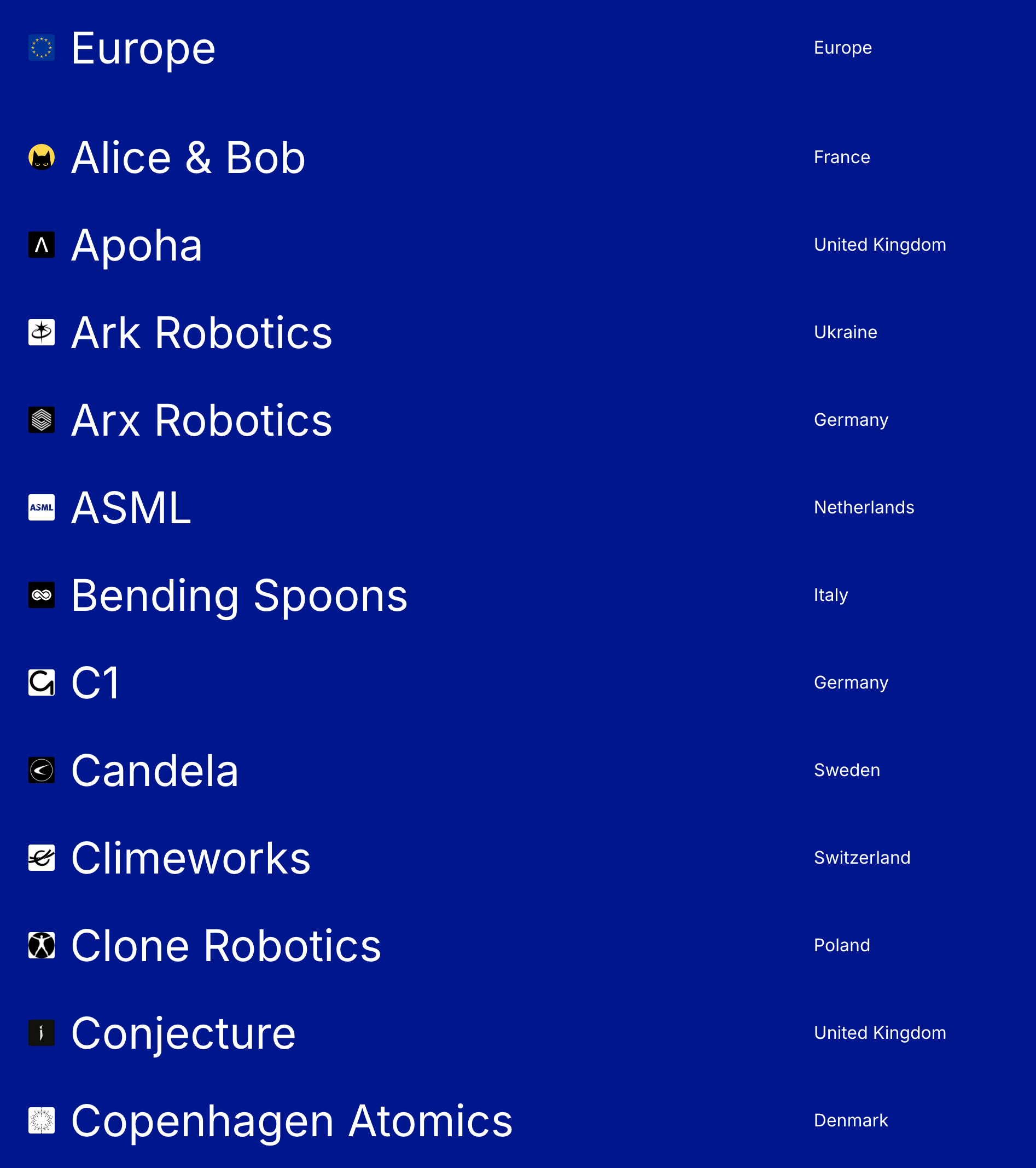 European Merch gallery image