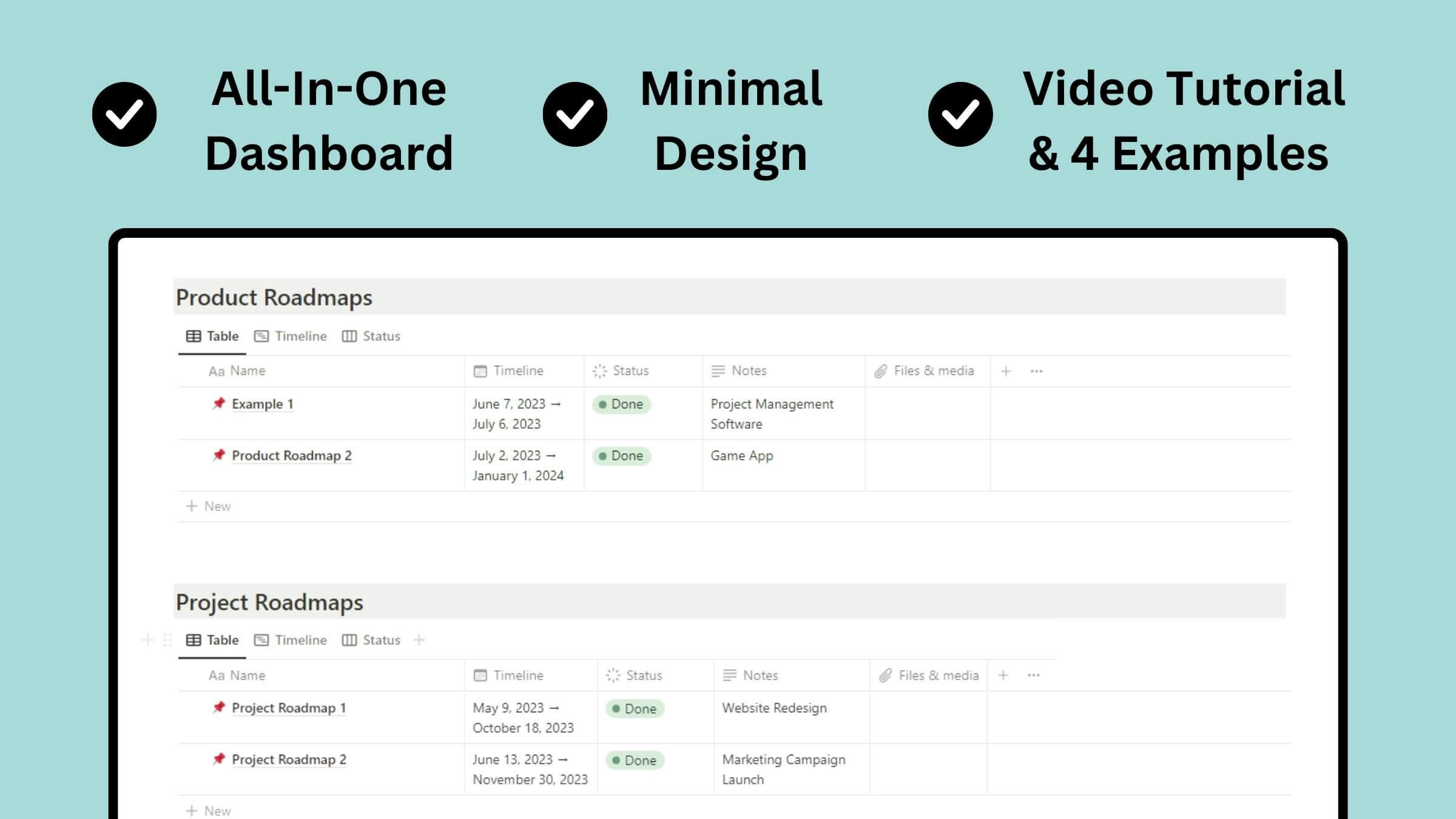Das beste Produkt Roadmap -Betriebssystem - Übernehmen Sie die Kontrolle über Ihre Projekte mit Produkt -Roadmap -Betriebssystem Medien 4