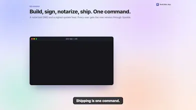 Build Mac App gallery image