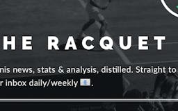 The Racquet media 1
