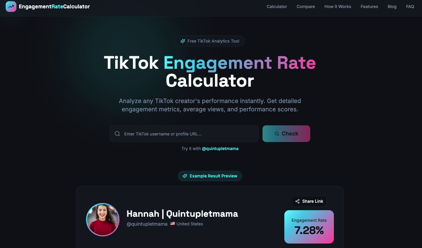 Engagement Rate Calculator - Product Hunt launch logo and brand identity