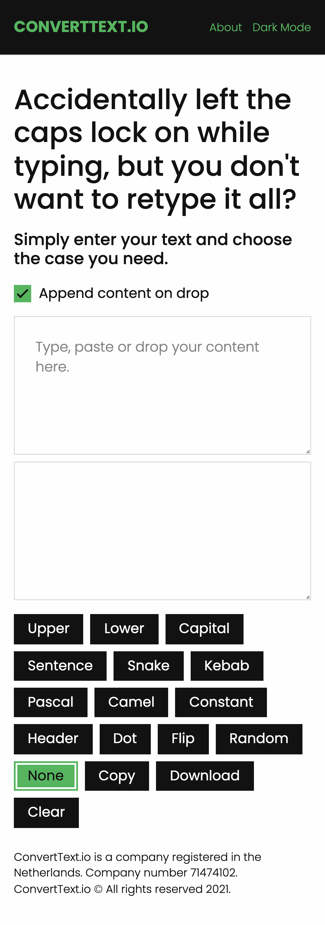 ConvertText.io gallery image