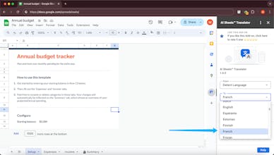 AI Sheets Translator gallery image
