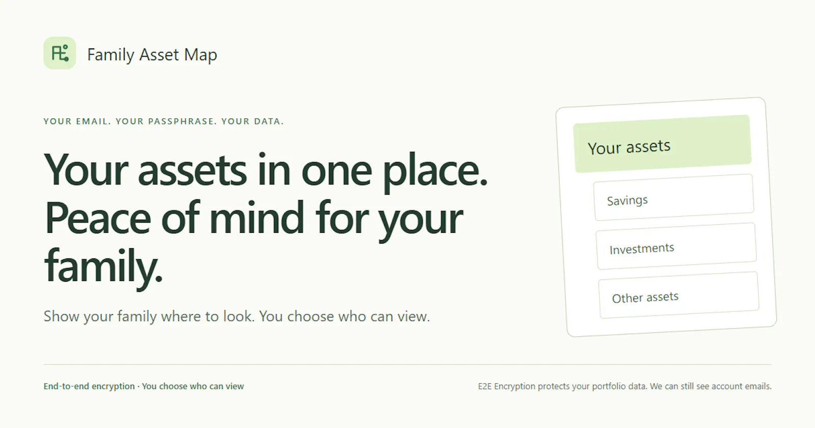 Family Asset Map screenshot 1