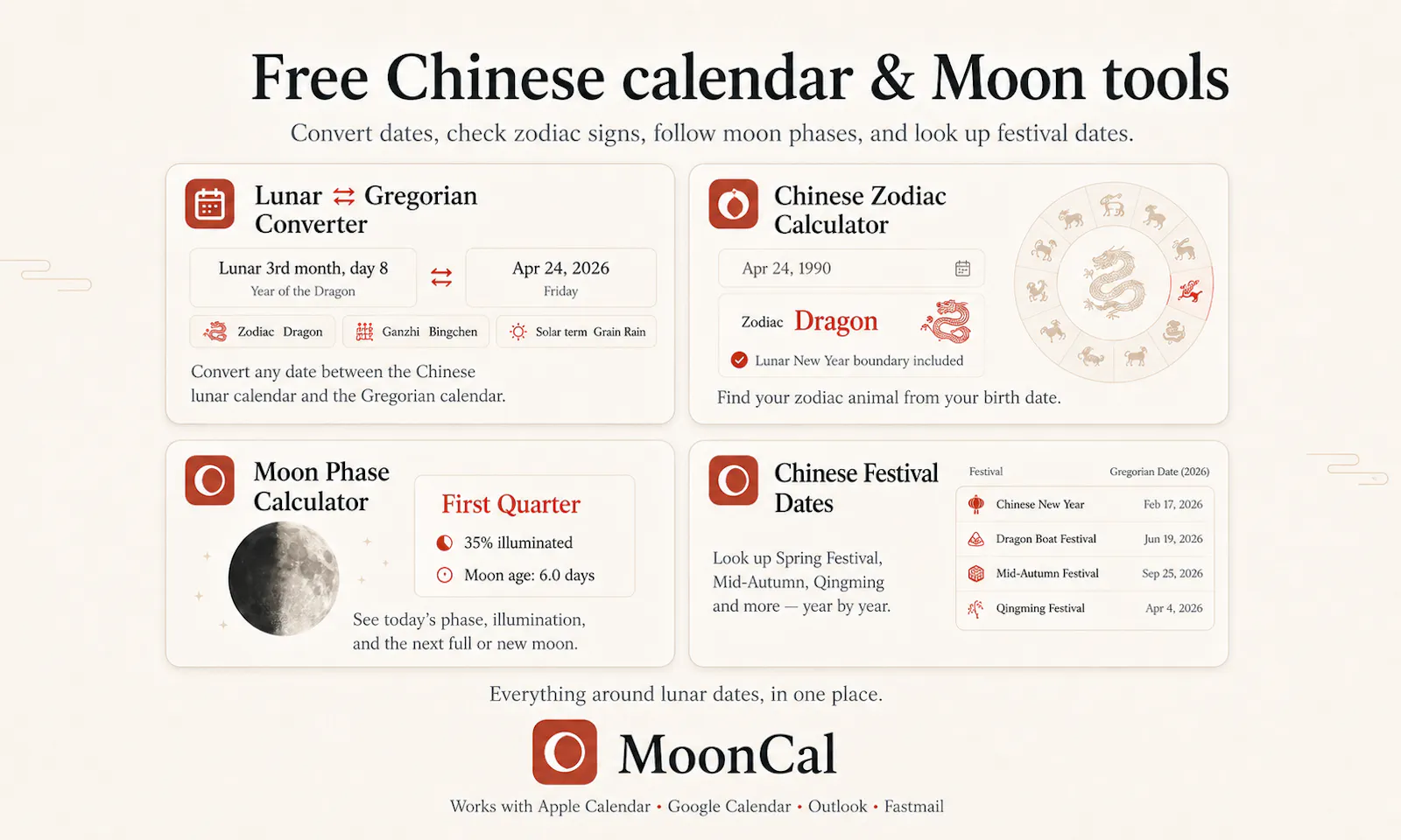 MoonCal —Chinese Lunar Birthday Calendar screenshot 3