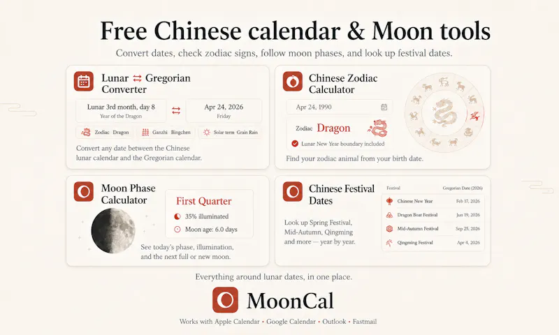 MoonCal —Chinese Lunar Birthday Calendar screenshot 3