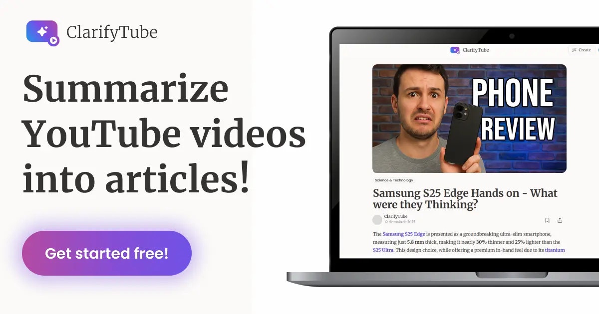 ClarifyTube screenshot 1 ClarifyTube screenshot 1