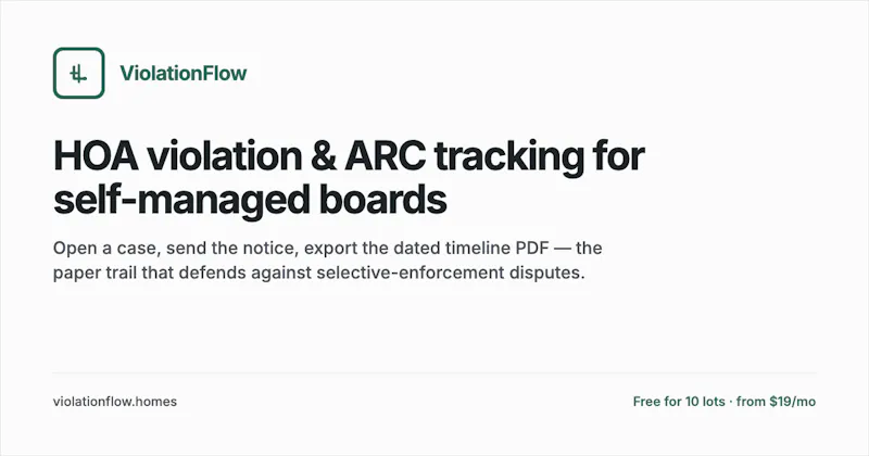 ViolationFlow screenshot 1