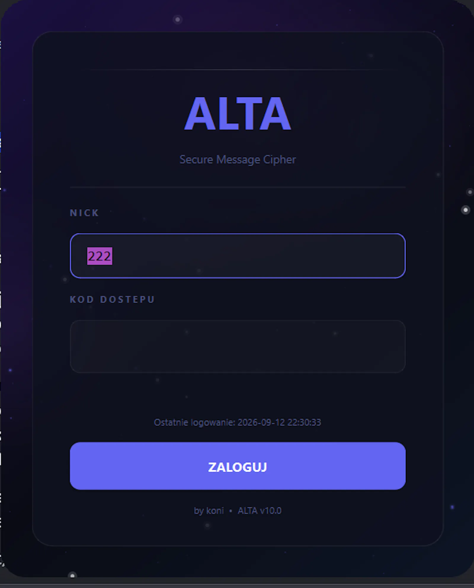 ALTA v10.0 screenshot 1