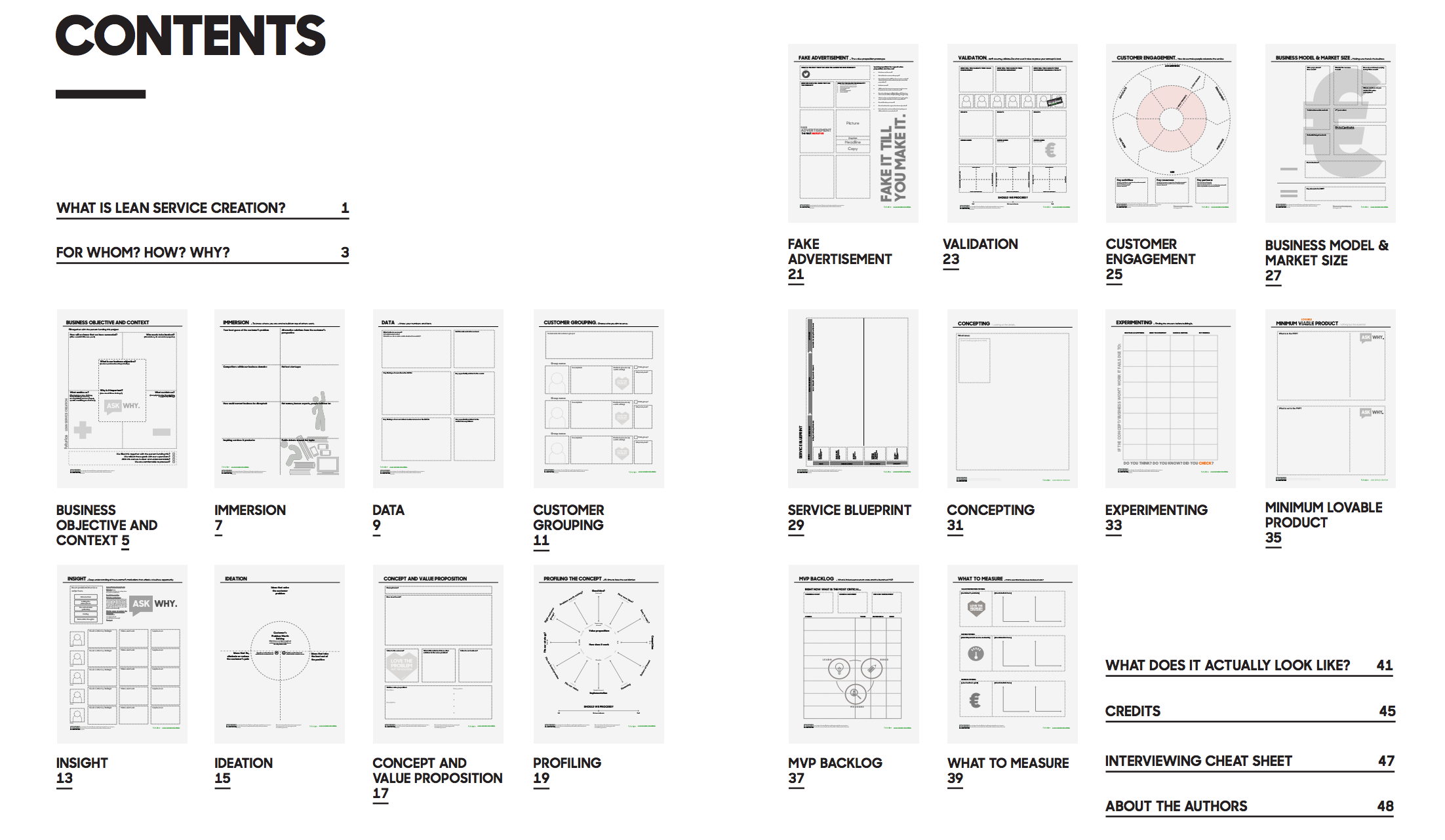 Lean Service Creation Image